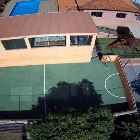 Chacara Bella Vida Com Piscina Churrasqueira Salao De Festas Fogao A Lenha Quadra อาราซาริกัวมา ภายนอก รูปภาพ