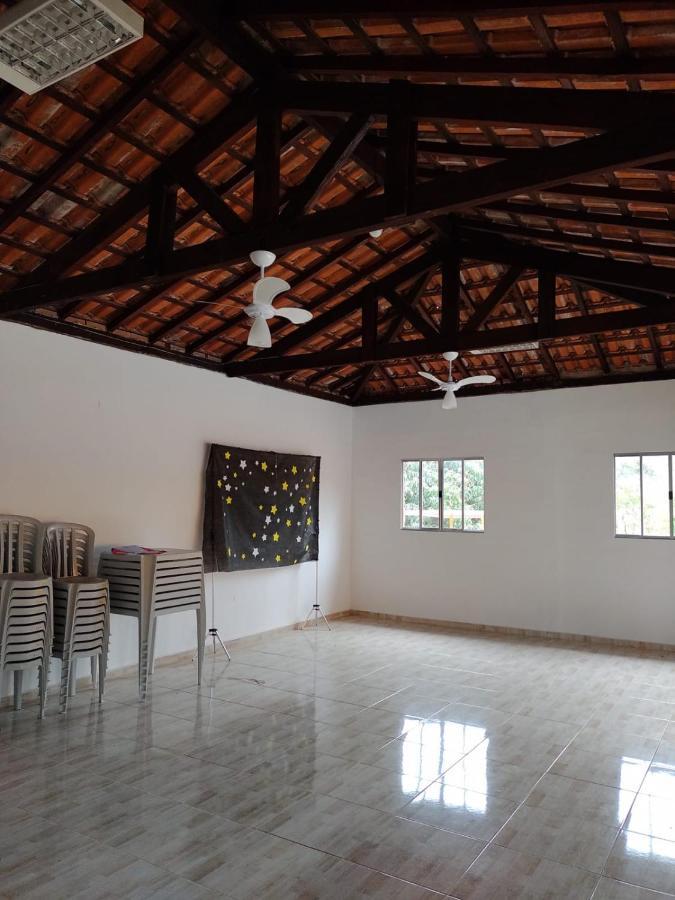 Chacara Bella Vida Com Piscina Churrasqueira Salao De Festas Fogao A Lenha Quadra อาราซาริกัวมา ภายนอก รูปภาพ