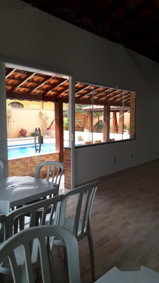 Chacara Bella Vida Com Piscina Churrasqueira Salao De Festas Fogao A Lenha Quadra อาราซาริกัวมา ภายนอก รูปภาพ