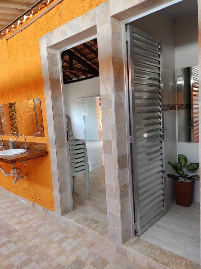Chacara Bella Vida Com Piscina Churrasqueira Salao De Festas Fogao A Lenha Quadra อาราซาริกัวมา ภายนอก รูปภาพ