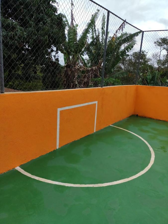 Chacara Bella Vida Com Piscina Churrasqueira Salao De Festas Fogao A Lenha Quadra อาราซาริกัวมา ภายนอก รูปภาพ