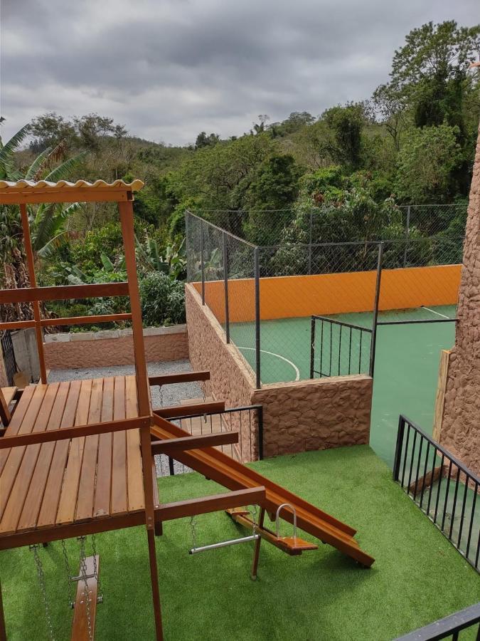 Chacara Bella Vida Com Piscina Churrasqueira Salao De Festas Fogao A Lenha Quadra อาราซาริกัวมา ภายนอก รูปภาพ