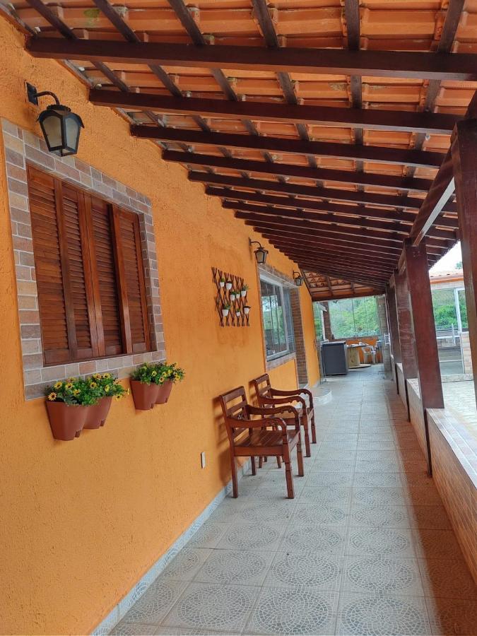 Chacara Bella Vida Com Piscina Churrasqueira Salao De Festas Fogao A Lenha Quadra อาราซาริกัวมา ภายนอก รูปภาพ