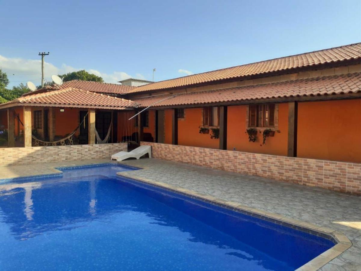 Chacara Bella Vida Com Piscina Churrasqueira Salao De Festas Fogao A Lenha Quadra อาราซาริกัวมา ภายนอก รูปภาพ