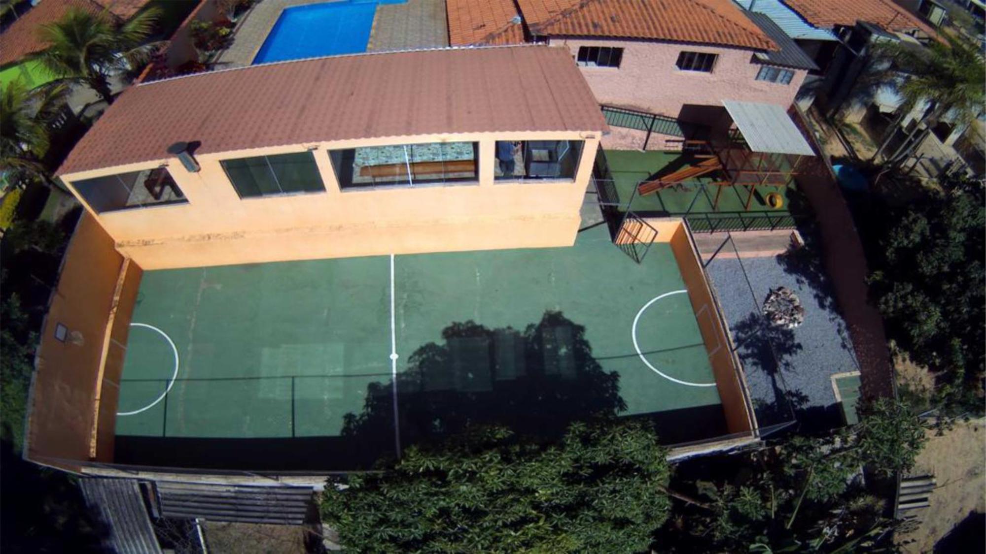 Chacara Bella Vida Com Piscina Churrasqueira Salao De Festas Fogao A Lenha Quadra อาราซาริกัวมา ภายนอก รูปภาพ